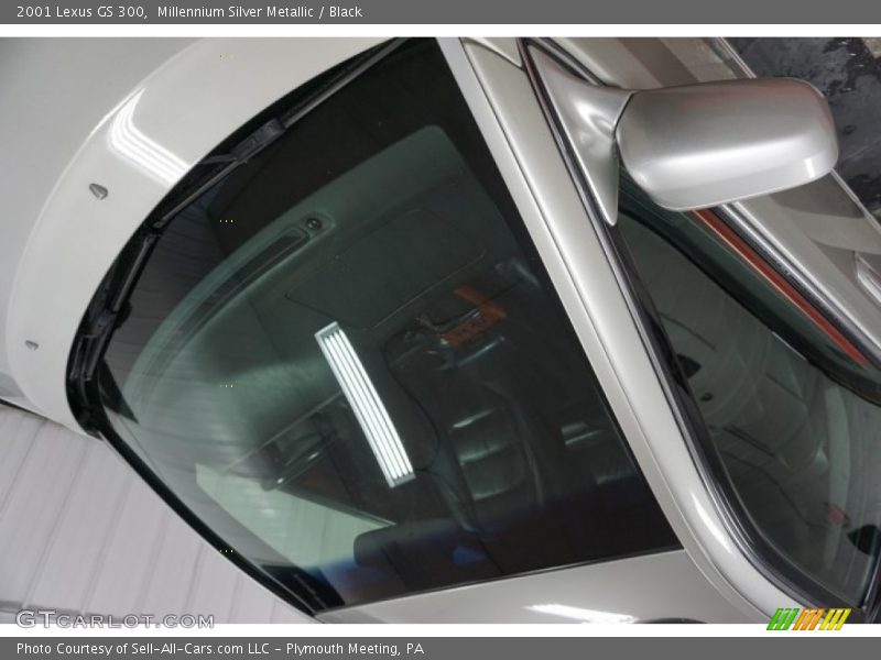 Millennium Silver Metallic / Black 2001 Lexus GS 300