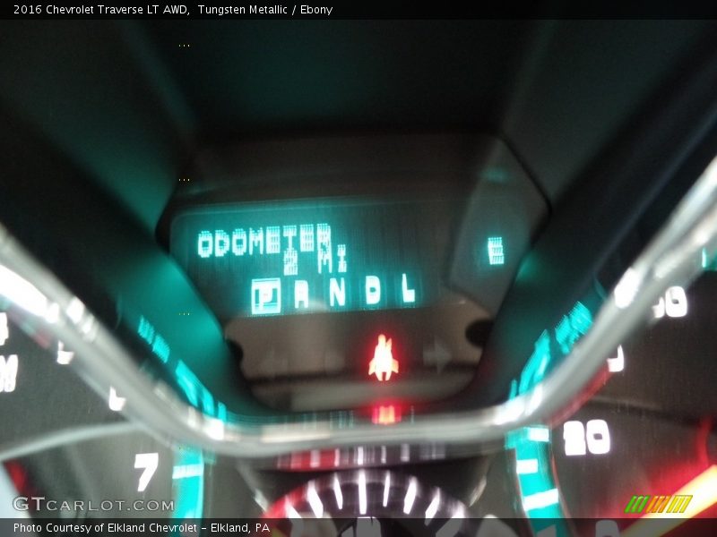 Tungsten Metallic / Ebony 2016 Chevrolet Traverse LT AWD