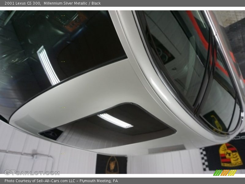 Millennium Silver Metallic / Black 2001 Lexus GS 300