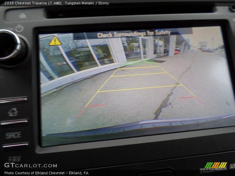 Tungsten Metallic / Ebony 2016 Chevrolet Traverse LT AWD
