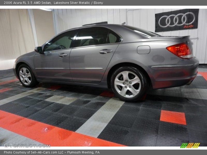 Lakeshore Silver Metallic / Ebony 2006 Acura RL 3.5 AWD Sedan