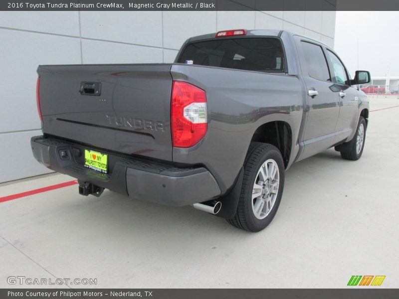 Magnetic Gray Metallic / Black 2016 Toyota Tundra Platinum CrewMax