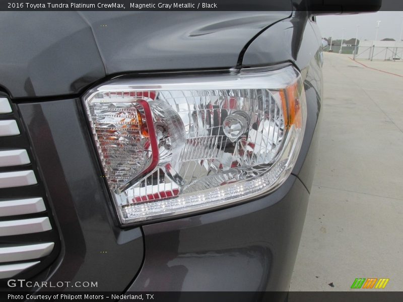 Magnetic Gray Metallic / Black 2016 Toyota Tundra Platinum CrewMax