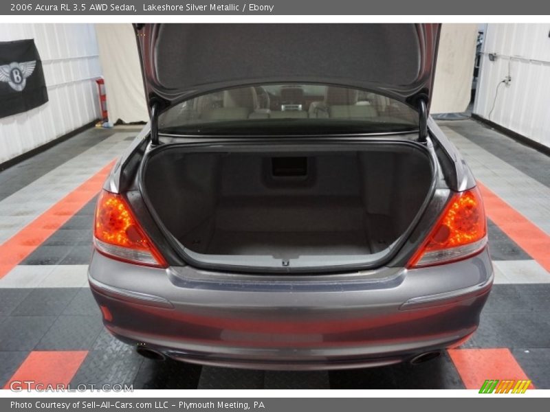 Lakeshore Silver Metallic / Ebony 2006 Acura RL 3.5 AWD Sedan