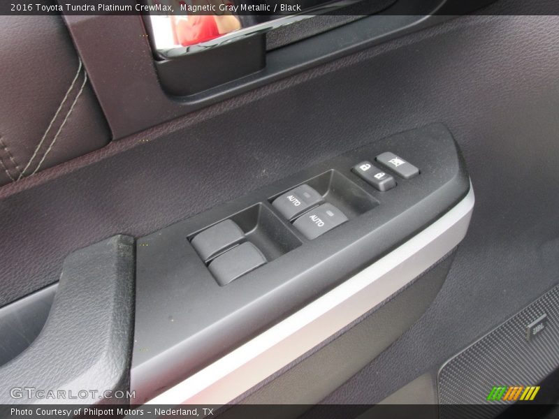 Magnetic Gray Metallic / Black 2016 Toyota Tundra Platinum CrewMax