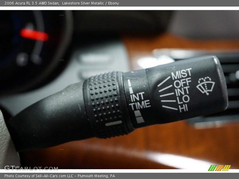 Lakeshore Silver Metallic / Ebony 2006 Acura RL 3.5 AWD Sedan