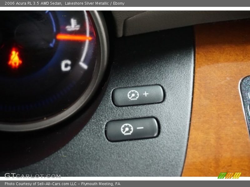 Lakeshore Silver Metallic / Ebony 2006 Acura RL 3.5 AWD Sedan