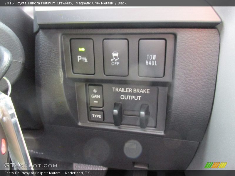 Controls of 2016 Tundra Platinum CrewMax
