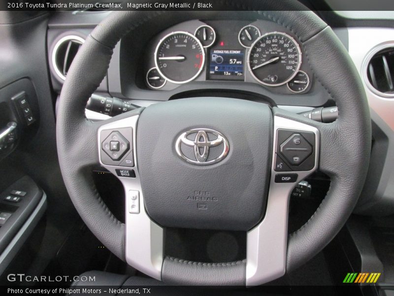  2016 Tundra Platinum CrewMax Steering Wheel