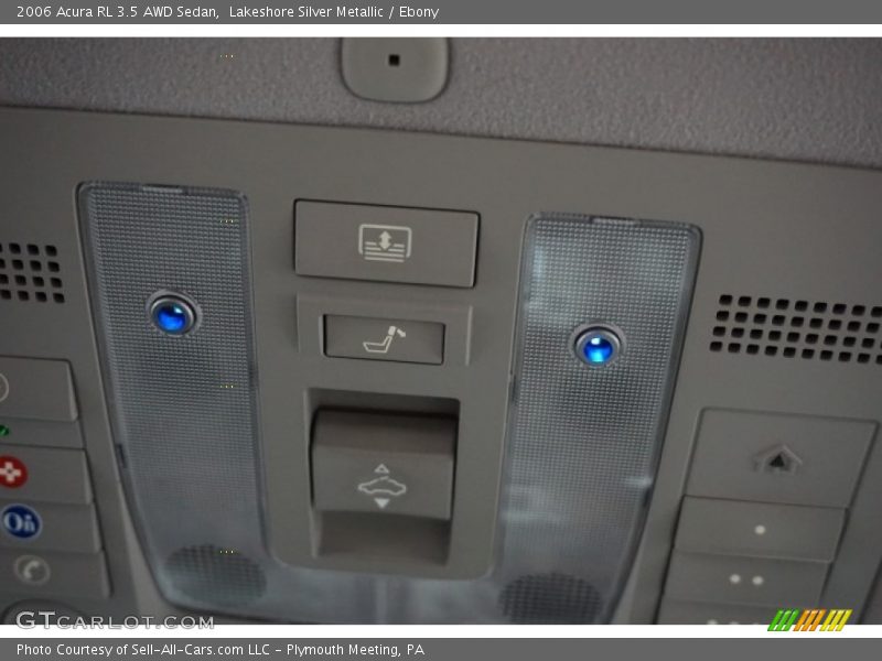 Lakeshore Silver Metallic / Ebony 2006 Acura RL 3.5 AWD Sedan