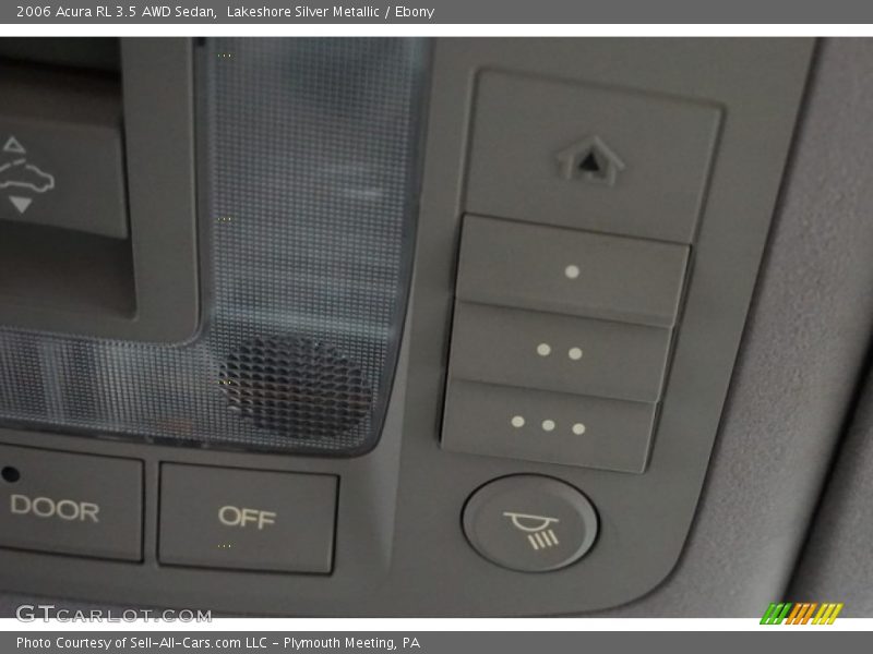 Lakeshore Silver Metallic / Ebony 2006 Acura RL 3.5 AWD Sedan