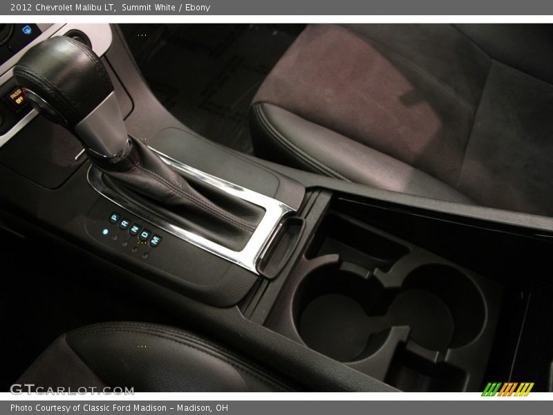 Summit White / Ebony 2012 Chevrolet Malibu LT