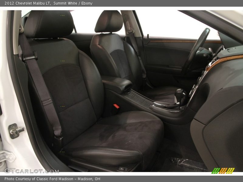Summit White / Ebony 2012 Chevrolet Malibu LT