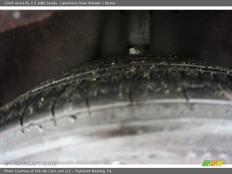 Lakeshore Silver Metallic / Ebony 2006 Acura RL 3.5 AWD Sedan