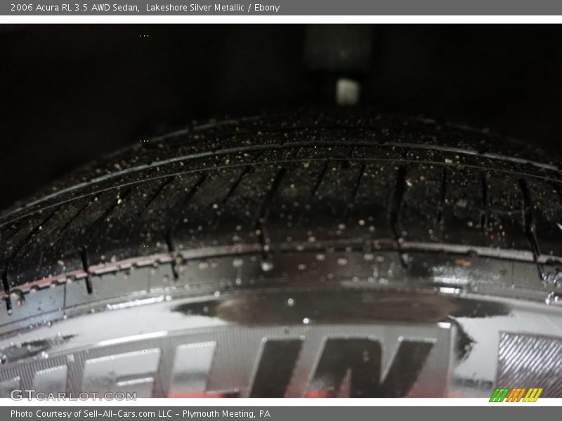 Lakeshore Silver Metallic / Ebony 2006 Acura RL 3.5 AWD Sedan