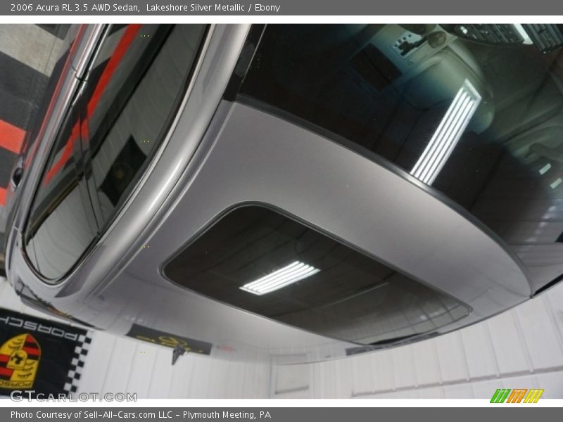 Lakeshore Silver Metallic / Ebony 2006 Acura RL 3.5 AWD Sedan