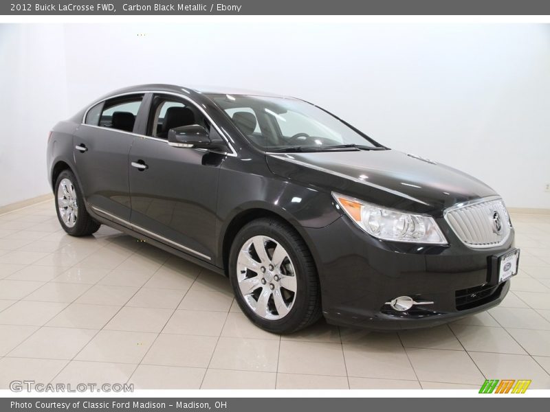 Carbon Black Metallic / Ebony 2012 Buick LaCrosse FWD