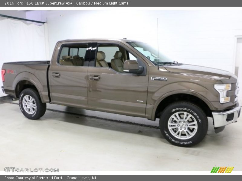 Caribou / Medium Light Camel 2016 Ford F150 Lariat SuperCrew 4x4
