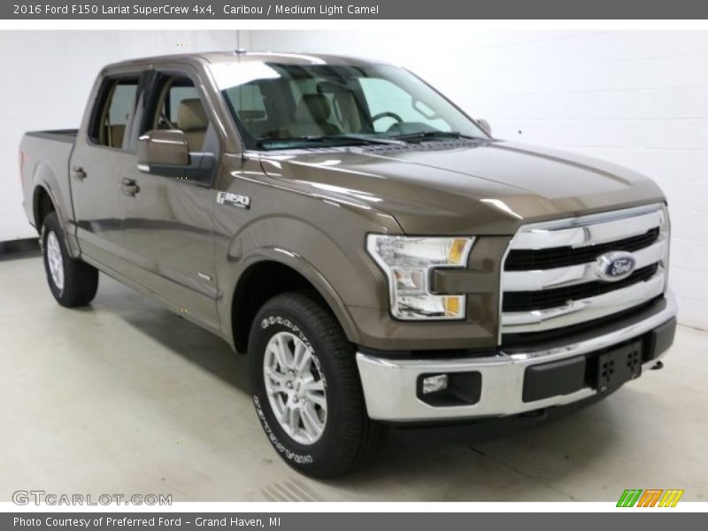 Caribou / Medium Light Camel 2016 Ford F150 Lariat SuperCrew 4x4