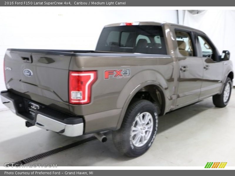 Caribou / Medium Light Camel 2016 Ford F150 Lariat SuperCrew 4x4