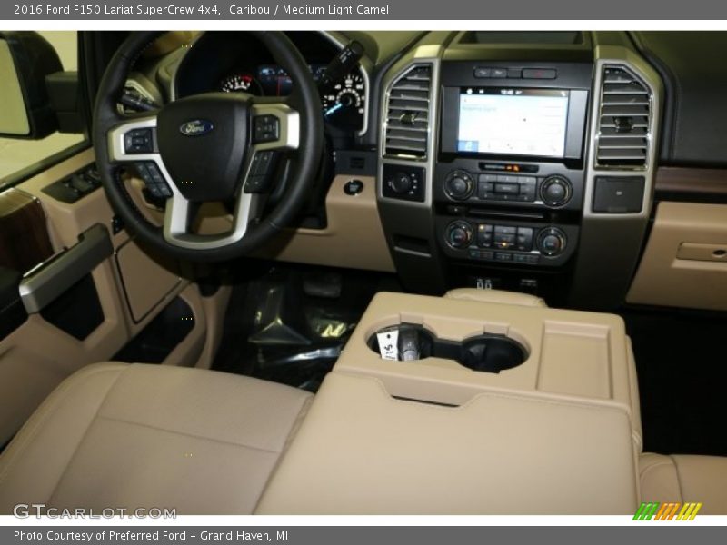 Caribou / Medium Light Camel 2016 Ford F150 Lariat SuperCrew 4x4