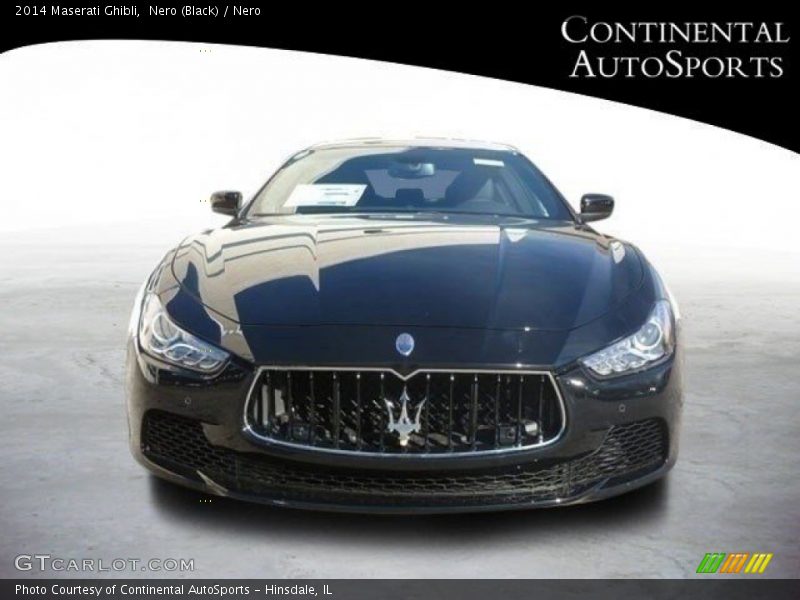 Nero (Black) / Nero 2014 Maserati Ghibli