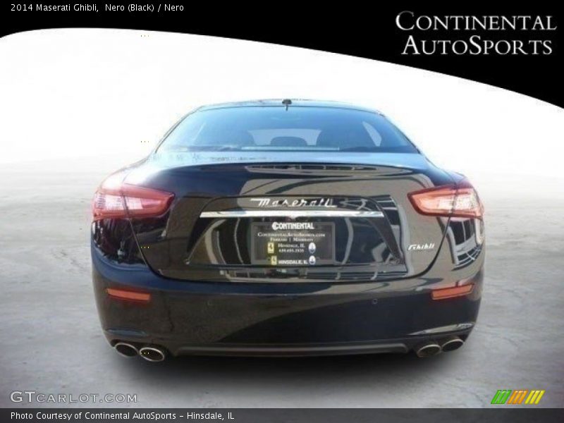 Nero (Black) / Nero 2014 Maserati Ghibli