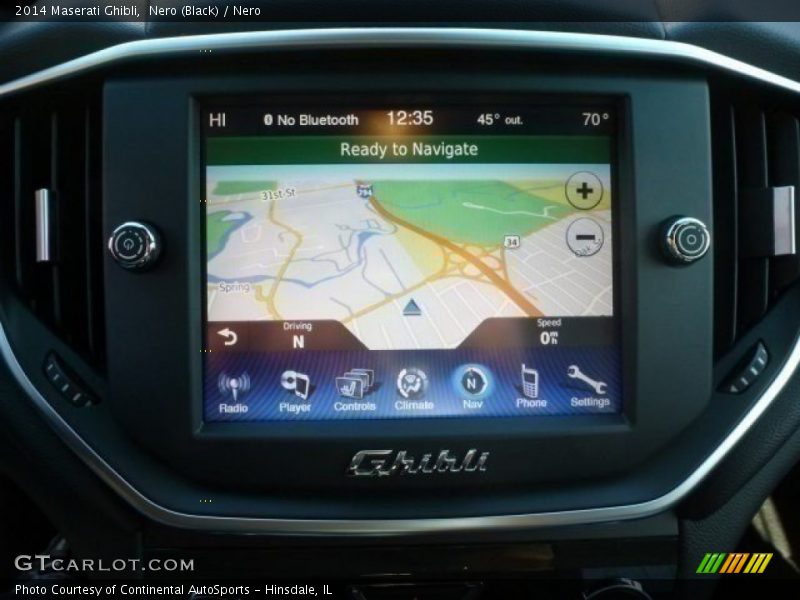 Nero (Black) / Nero 2014 Maserati Ghibli