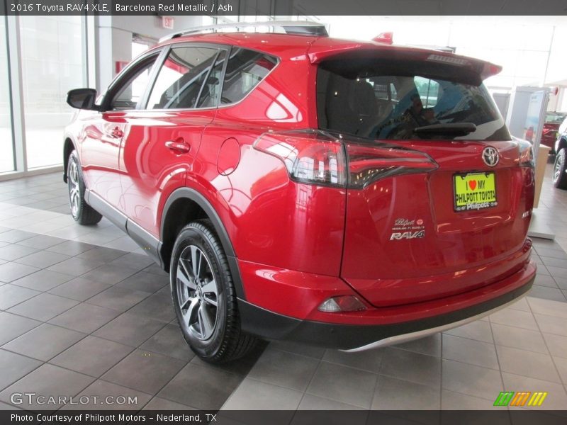 Barcelona Red Metallic / Ash 2016 Toyota RAV4 XLE