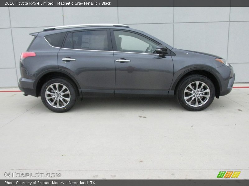 Magnetic Gray Metallic / Black 2016 Toyota RAV4 Limited