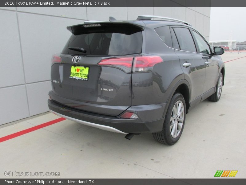 Magnetic Gray Metallic / Black 2016 Toyota RAV4 Limited