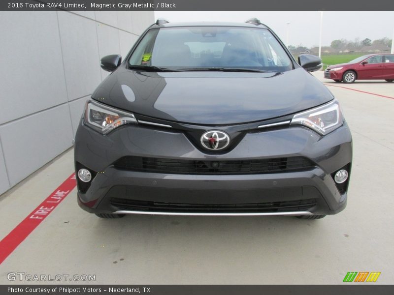 Magnetic Gray Metallic / Black 2016 Toyota RAV4 Limited