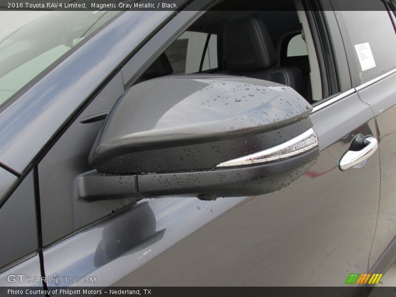 Magnetic Gray Metallic / Black 2016 Toyota RAV4 Limited