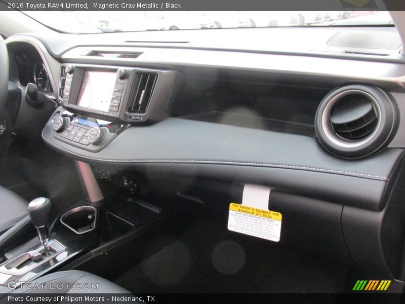 Magnetic Gray Metallic / Black 2016 Toyota RAV4 Limited