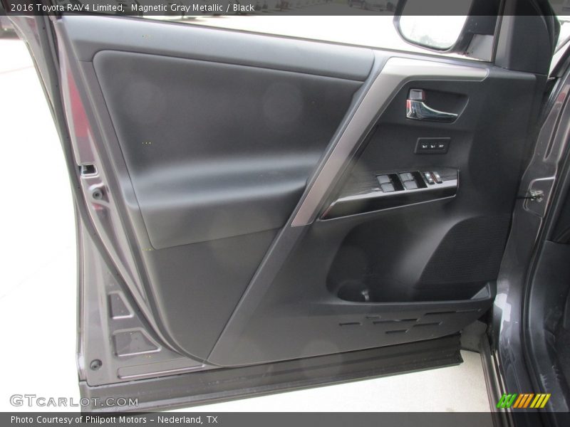 Magnetic Gray Metallic / Black 2016 Toyota RAV4 Limited