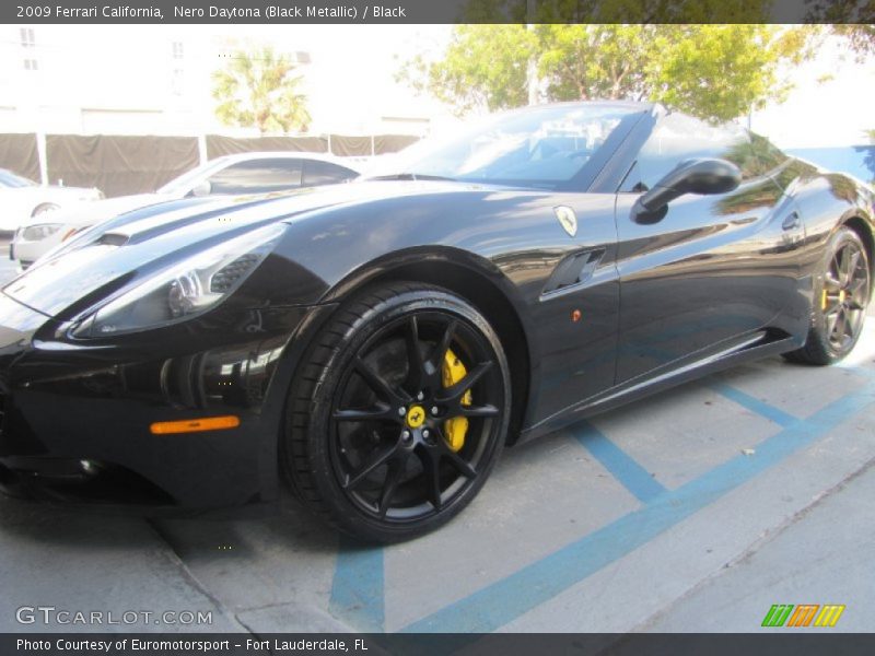 Nero Daytona (Black Metallic) / Black 2009 Ferrari California
