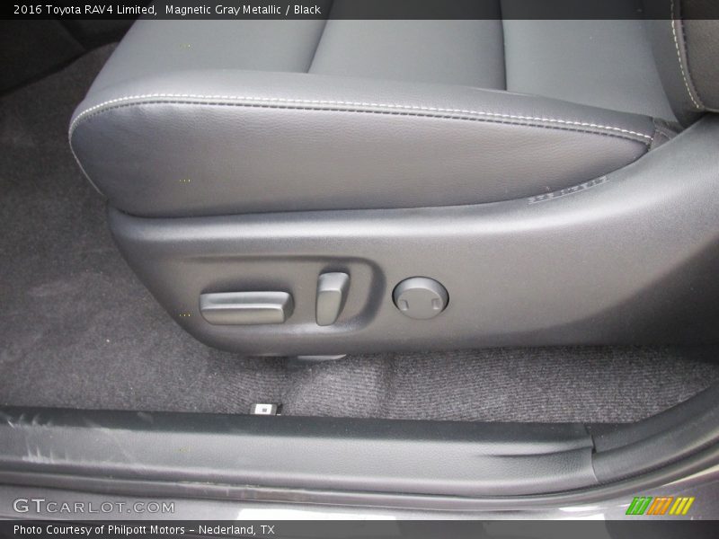 Magnetic Gray Metallic / Black 2016 Toyota RAV4 Limited