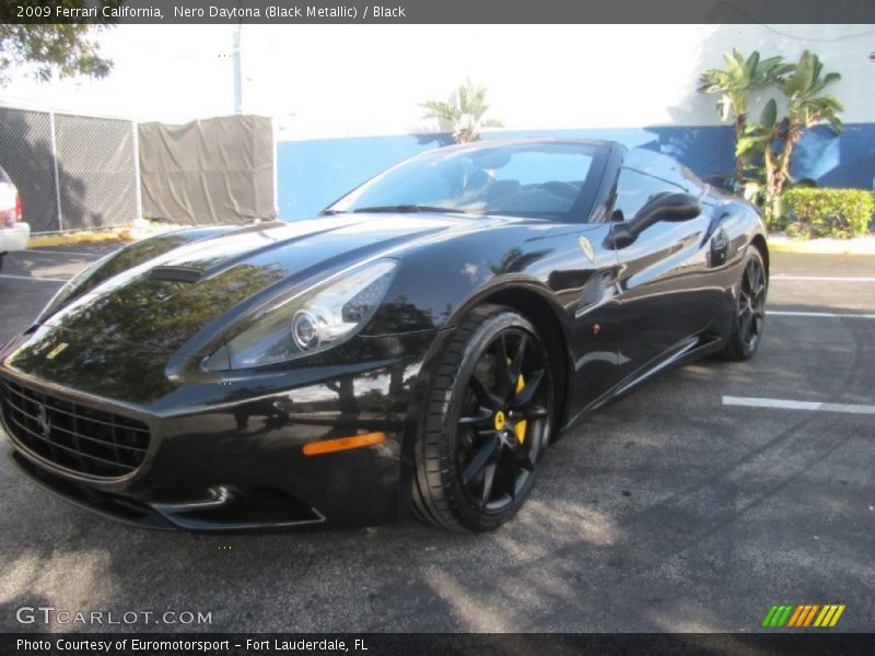 Nero Daytona (Black Metallic) / Black 2009 Ferrari California