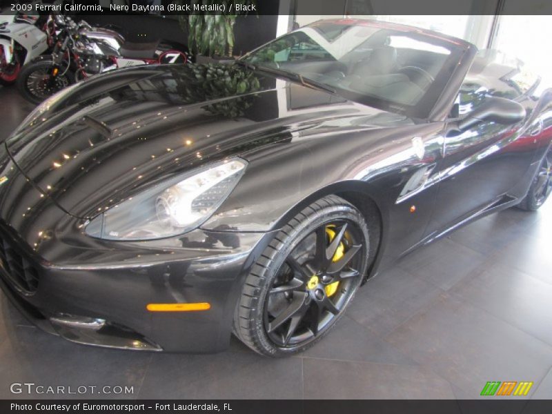 Nero Daytona (Black Metallic) / Black 2009 Ferrari California