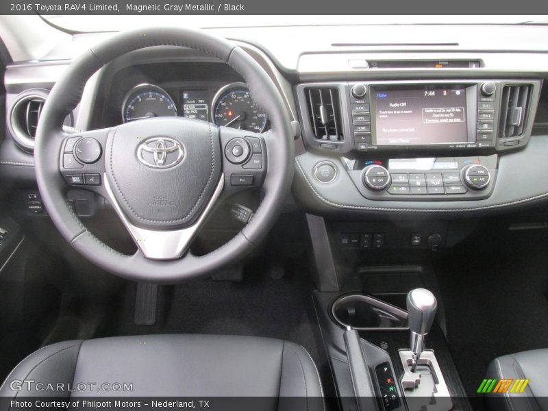 Magnetic Gray Metallic / Black 2016 Toyota RAV4 Limited