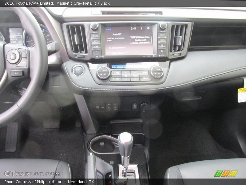 Magnetic Gray Metallic / Black 2016 Toyota RAV4 Limited
