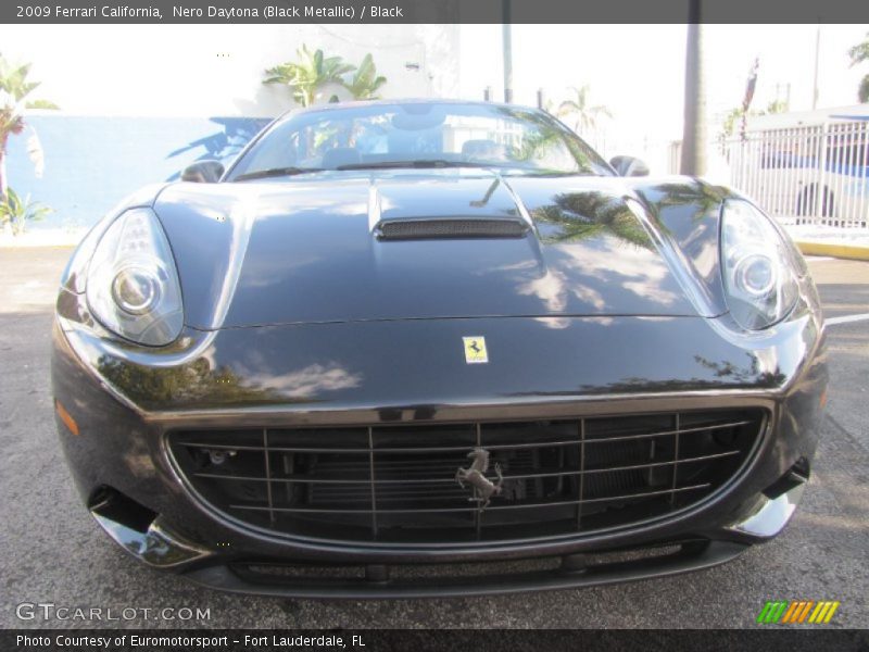 Nero Daytona (Black Metallic) / Black 2009 Ferrari California