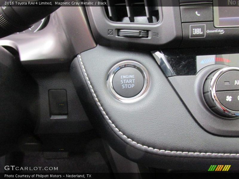 Magnetic Gray Metallic / Black 2016 Toyota RAV4 Limited