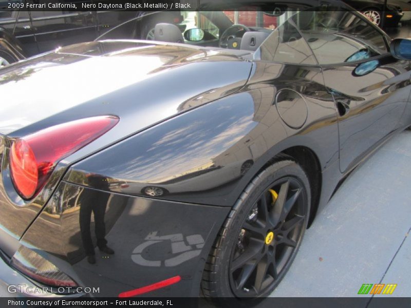 Nero Daytona (Black Metallic) / Black 2009 Ferrari California