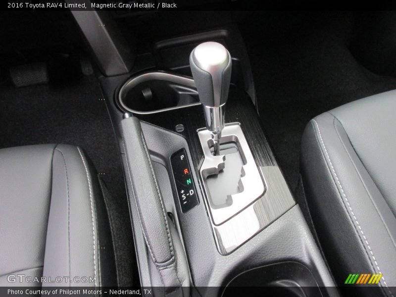 Magnetic Gray Metallic / Black 2016 Toyota RAV4 Limited