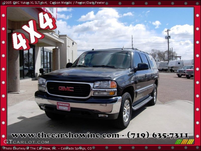 Carbon Metallic / Pewter/Dark Pewter 2005 GMC Yukon XL SLT 4x4