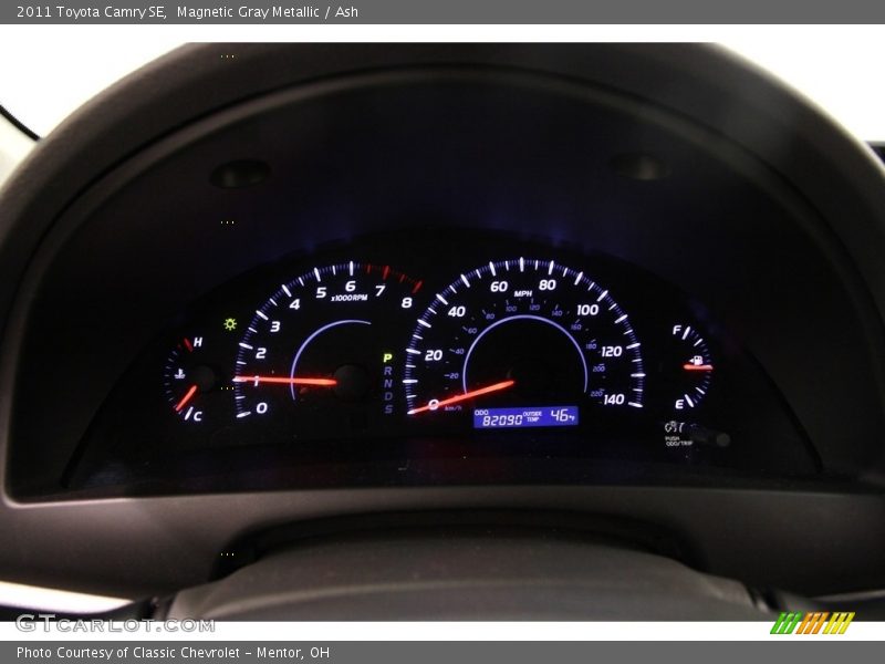 Magnetic Gray Metallic / Ash 2011 Toyota Camry SE