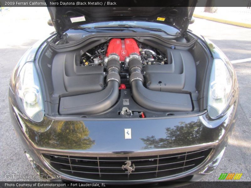 Nero Daytona (Black Metallic) / Black 2009 Ferrari California