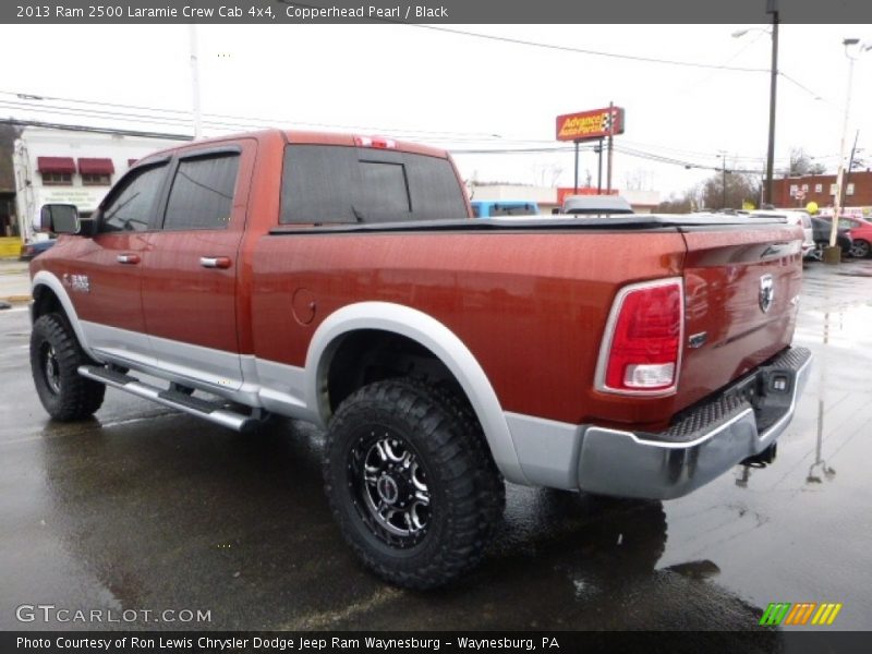Copperhead Pearl / Black 2013 Ram 2500 Laramie Crew Cab 4x4