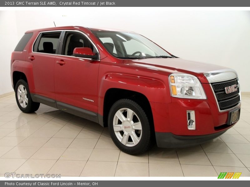 Crystal Red Tintcoat / Jet Black 2013 GMC Terrain SLE AWD